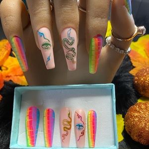 Nail Scheme Press On Nails